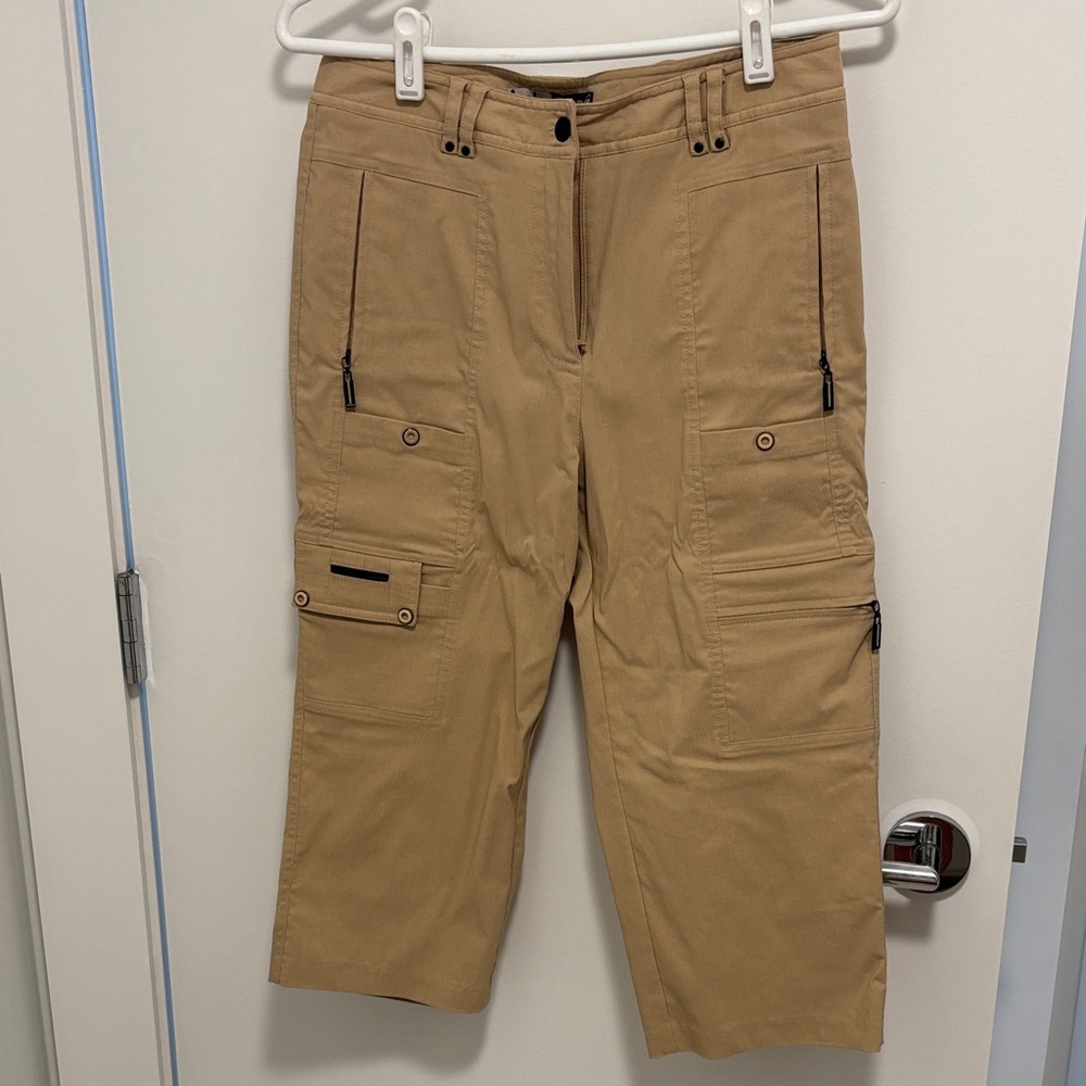 Jamie Sadock Tan Capri Golf Pants - Size 6- Excellent Condition